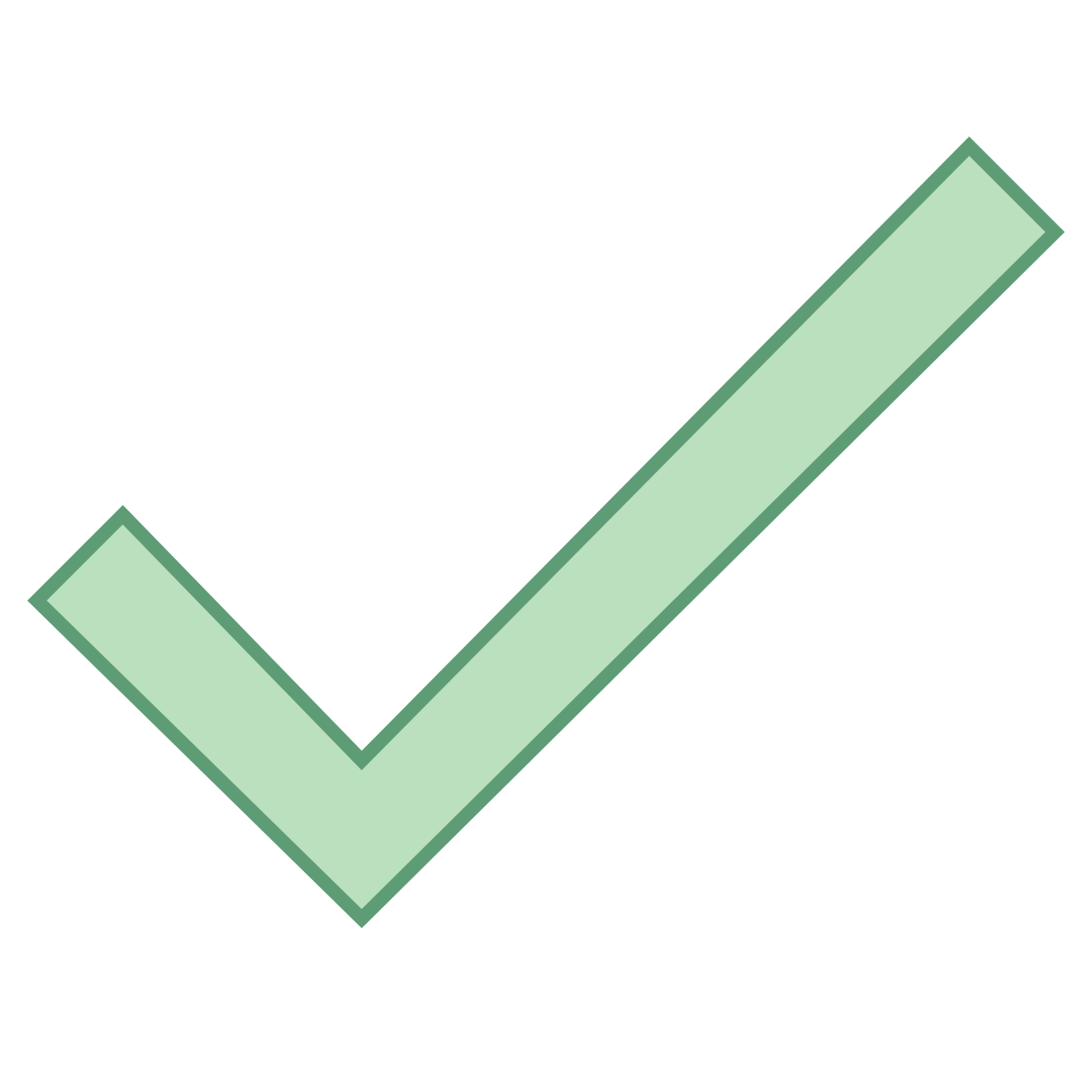 office l style checkmark  v2 icon