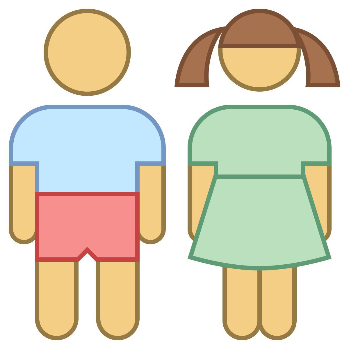 office l style children icon