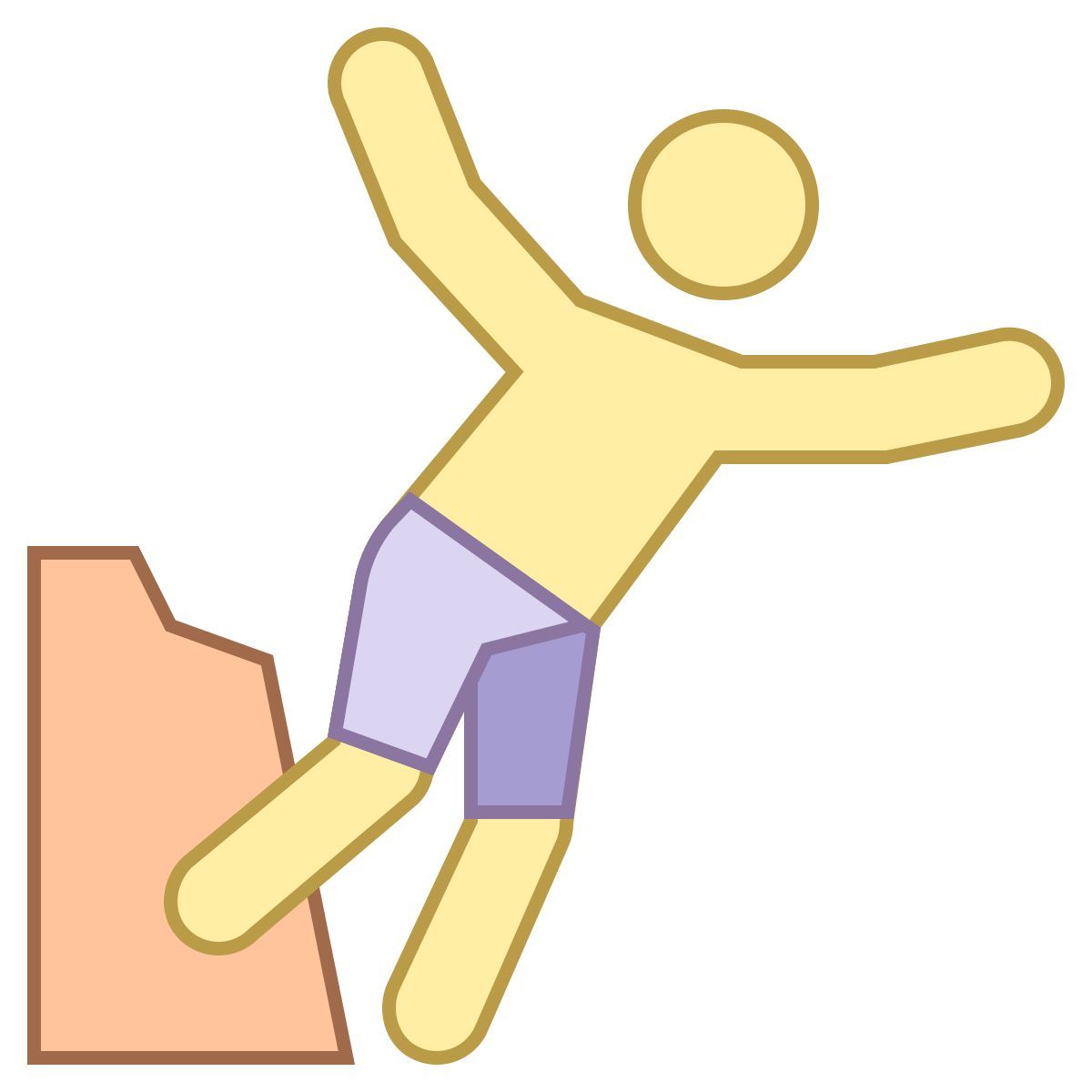 office l style klippenspringen icon