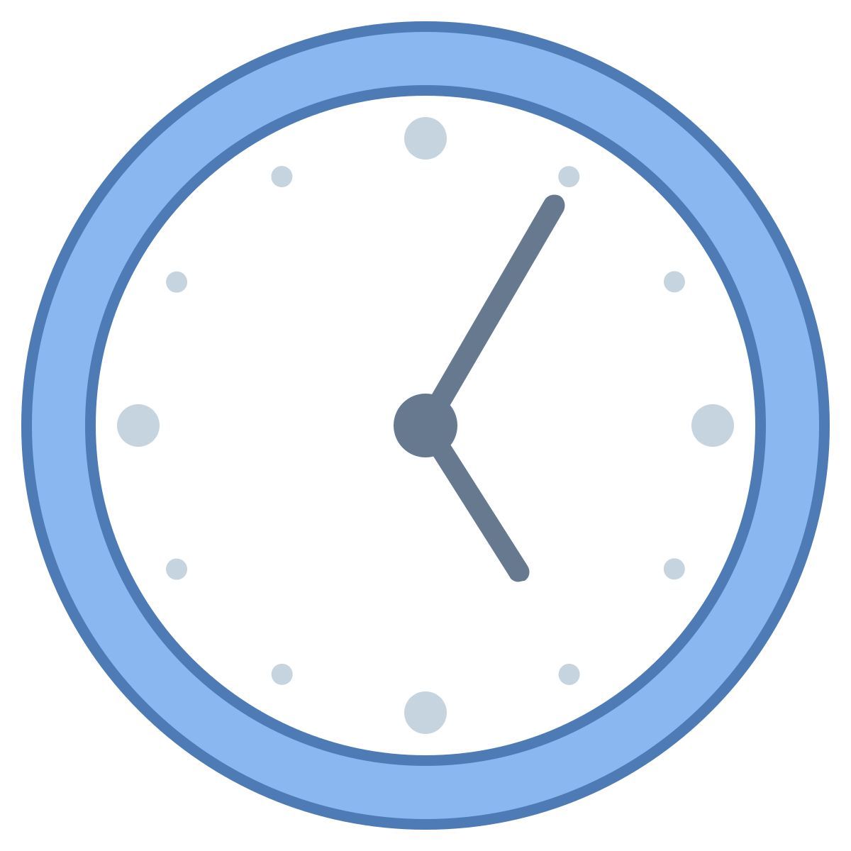 office l style uhr icon