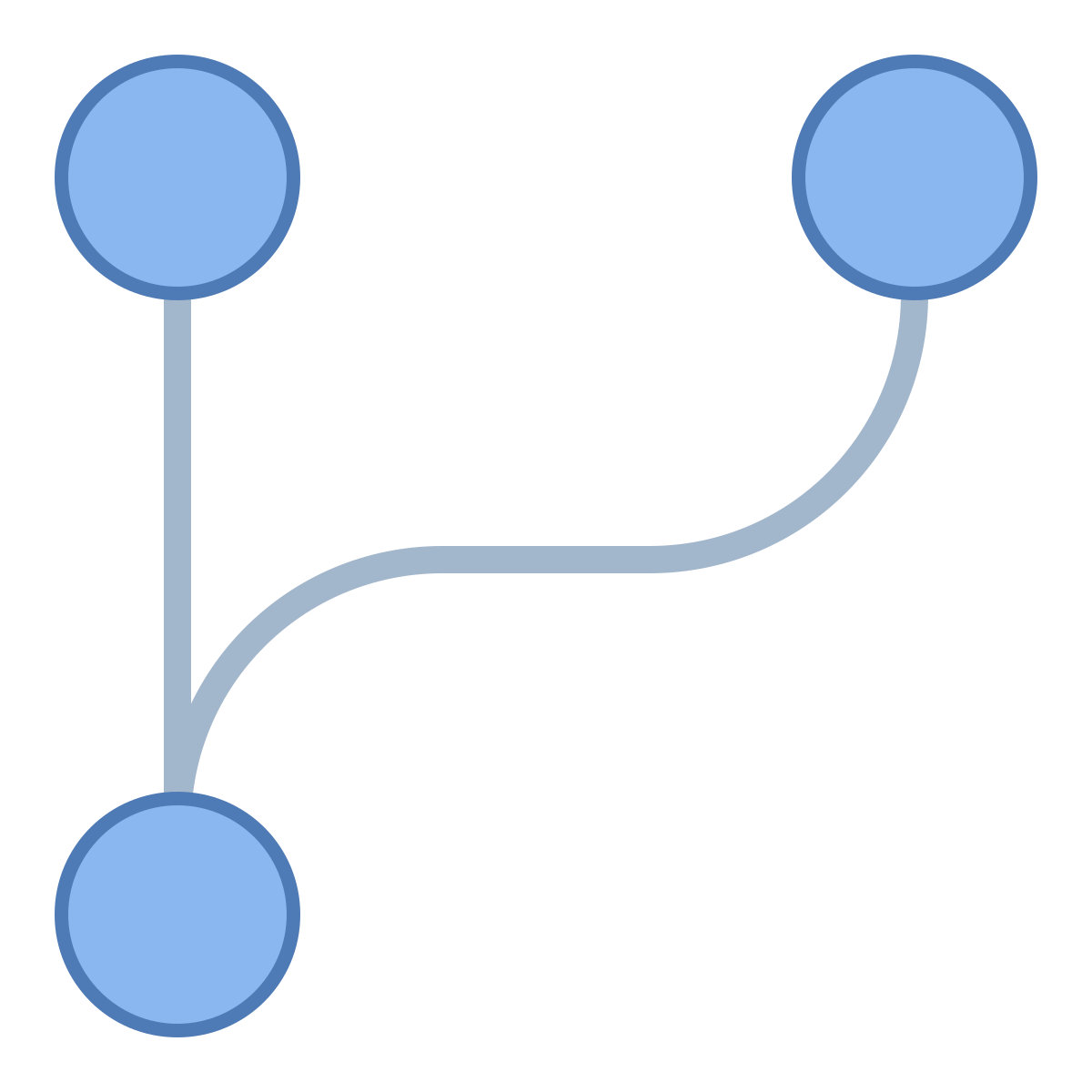office l style code fork icon