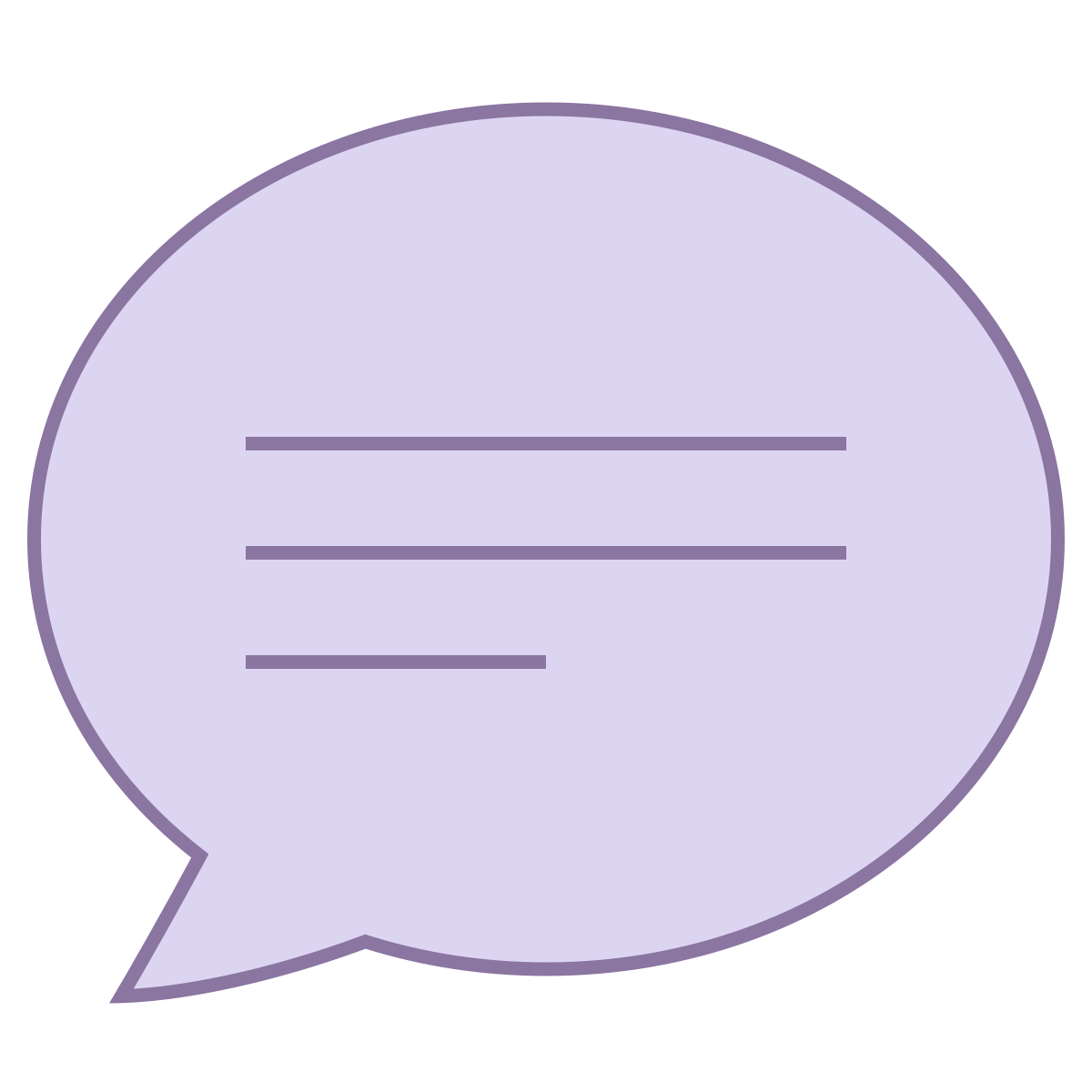 office l style comments icon