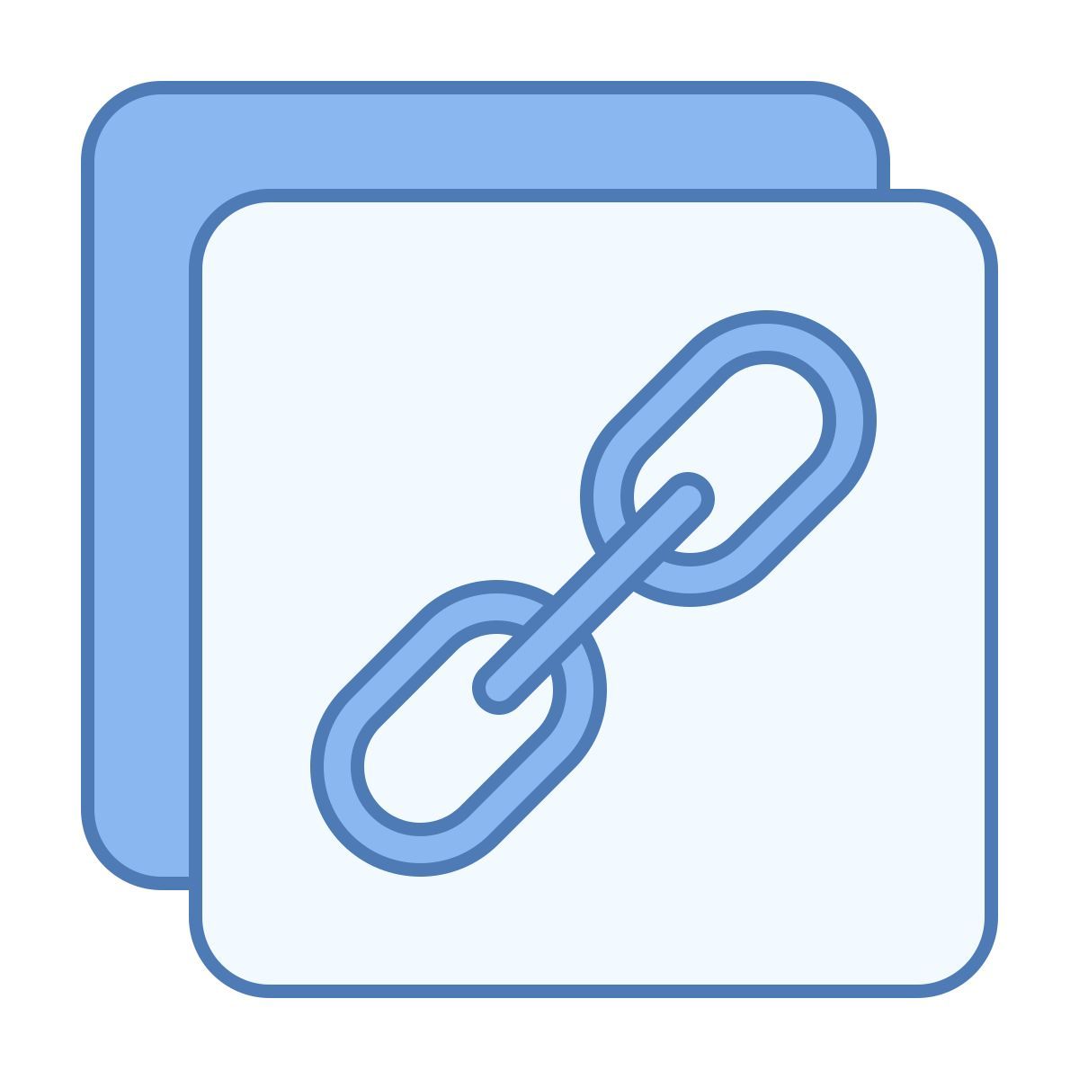 office l style link kopieren icon