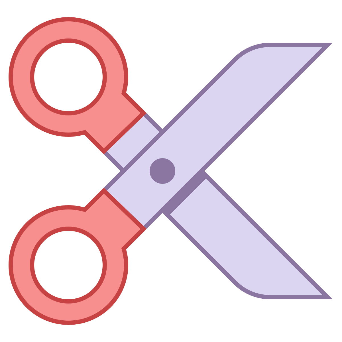 office l style cut icon