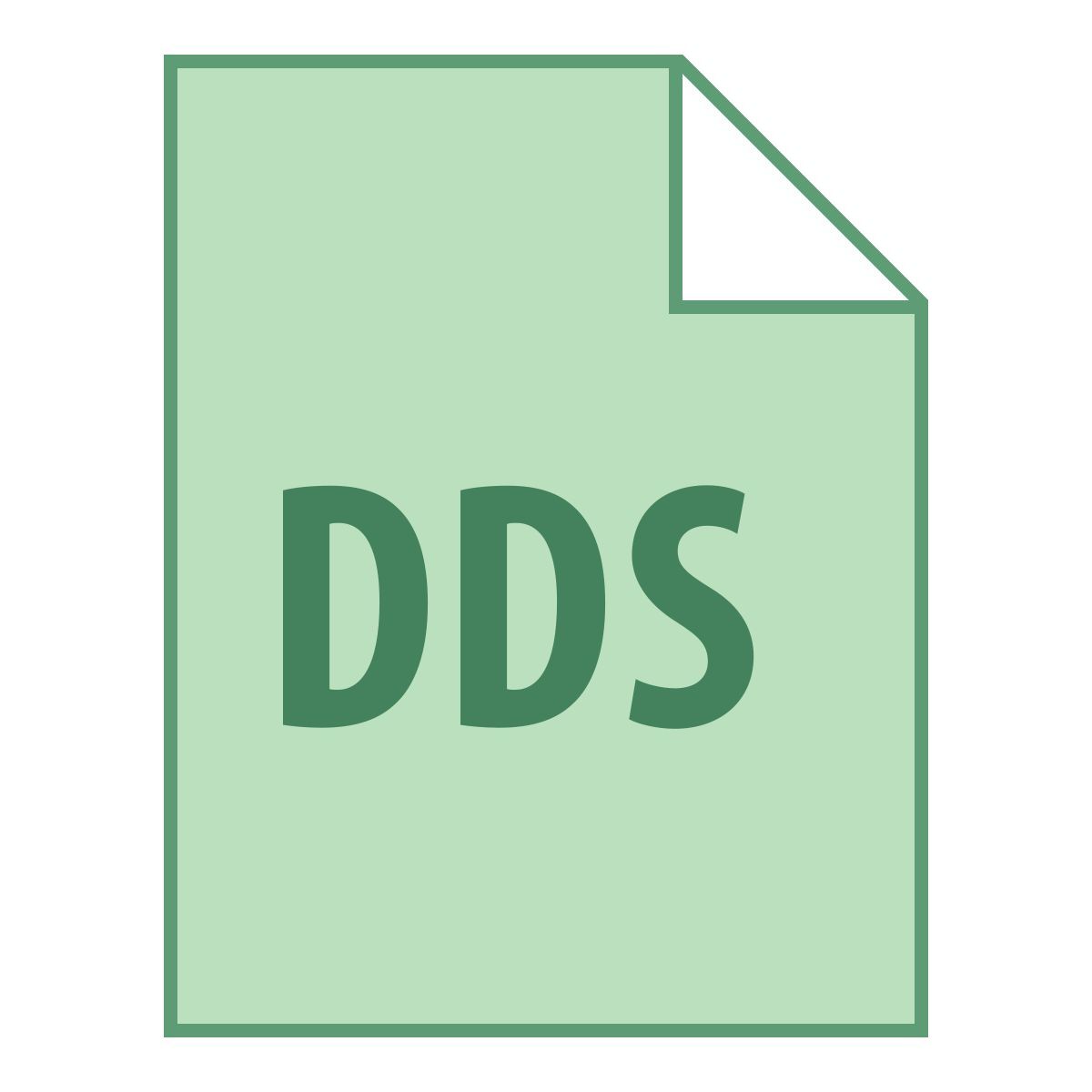 office l style dds filetype icon