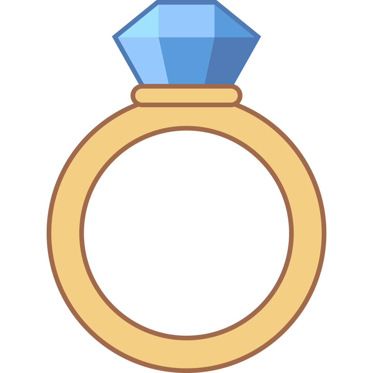 office l style diamond ring icon