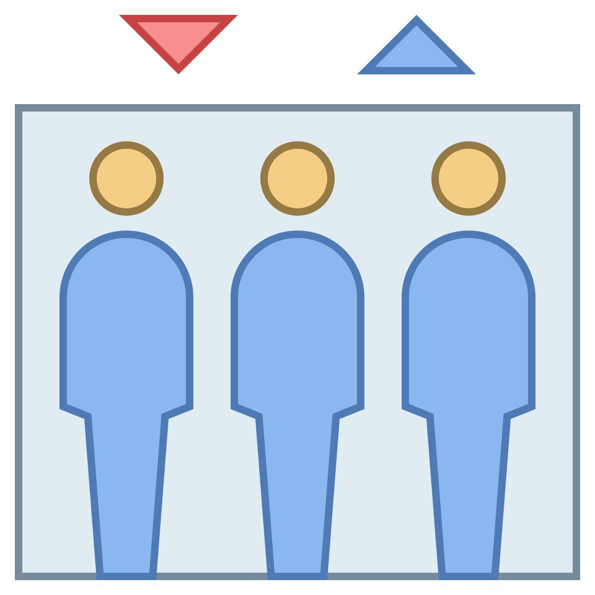 office l style ascenseur icon