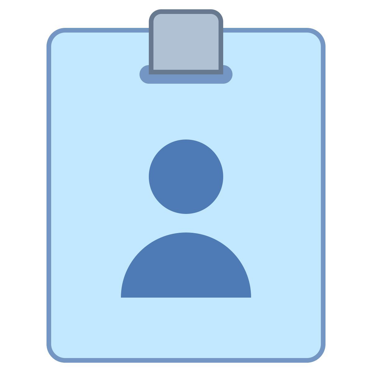 office l style tarjeta de empleado icon