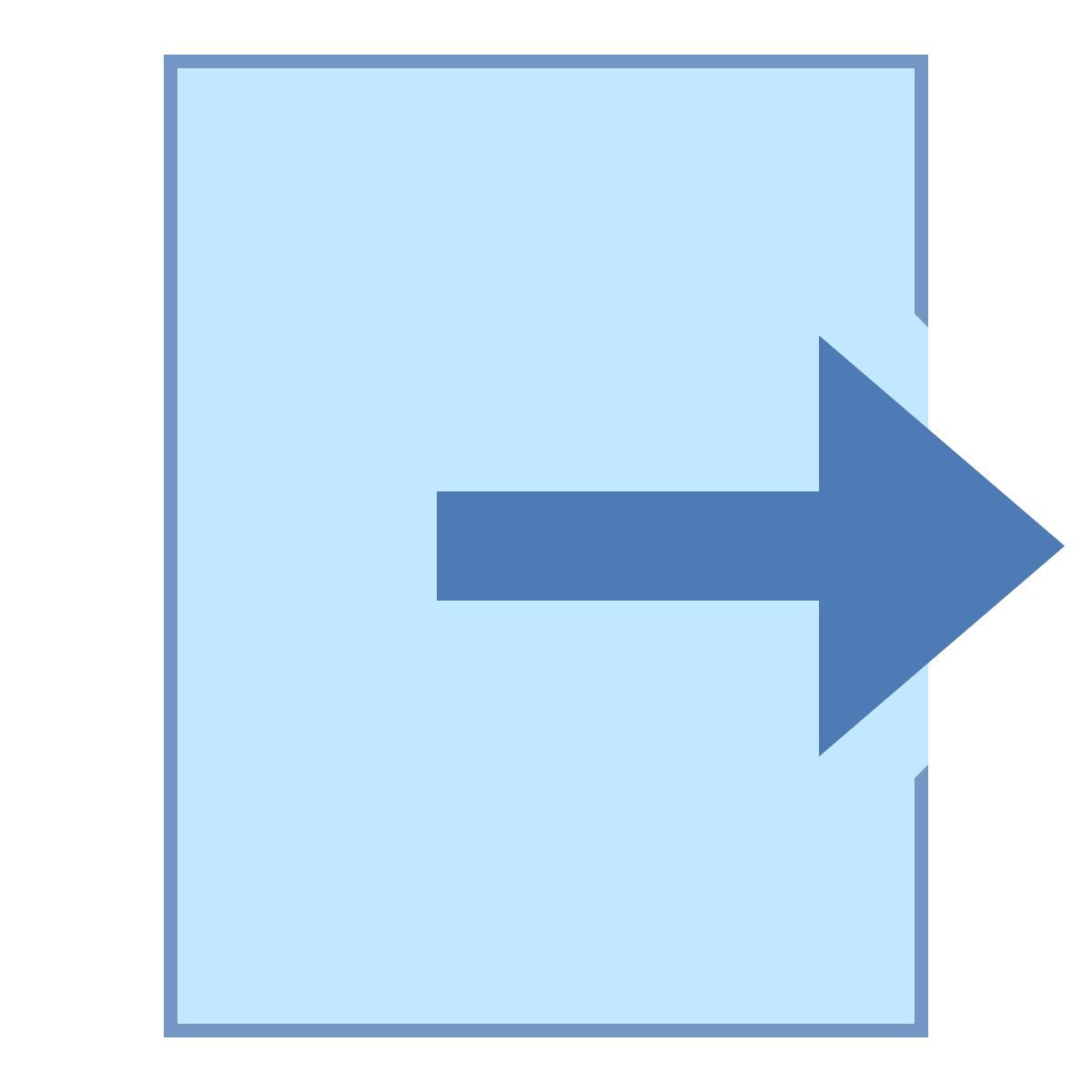 office l style export icon