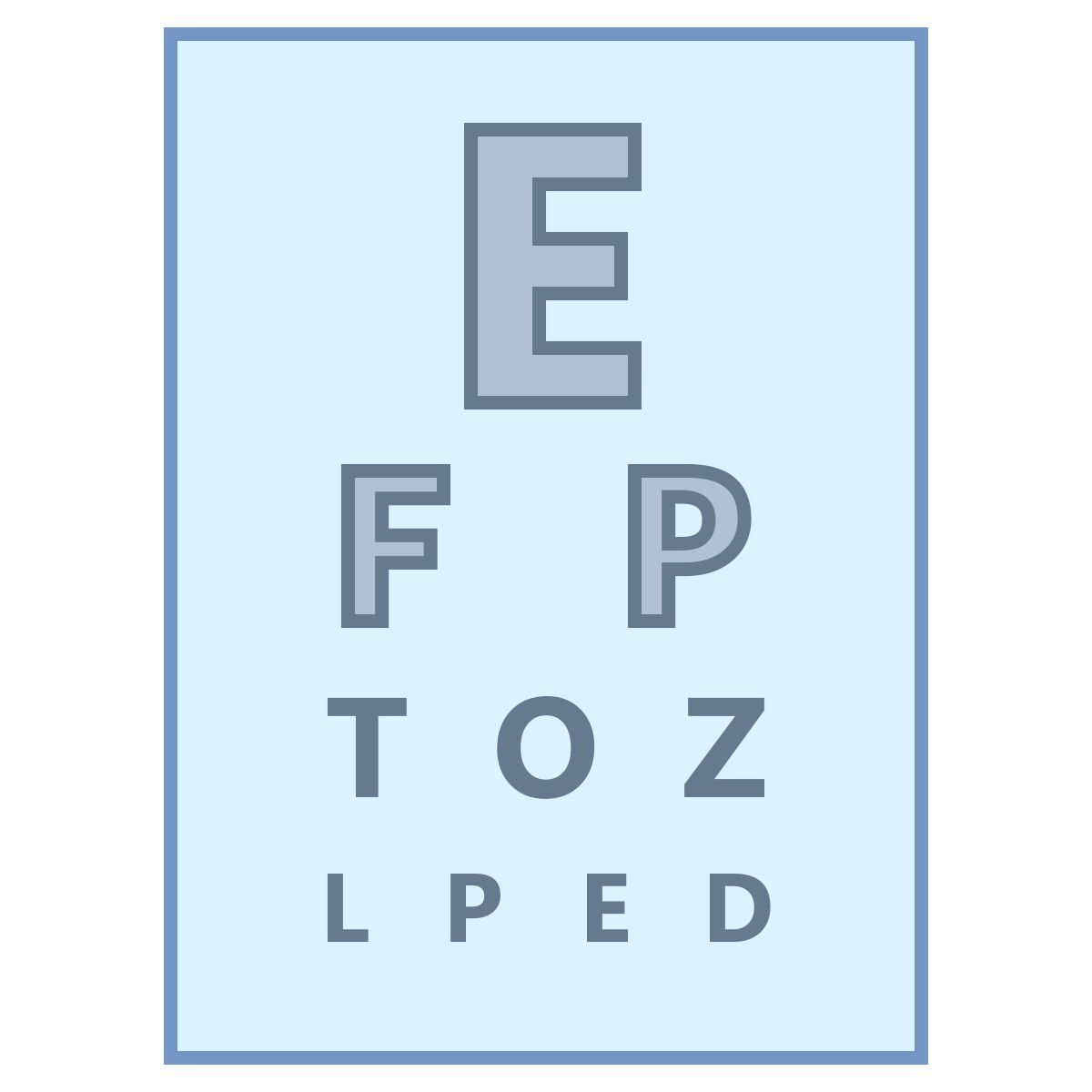 office l style 眼睛检查 icon