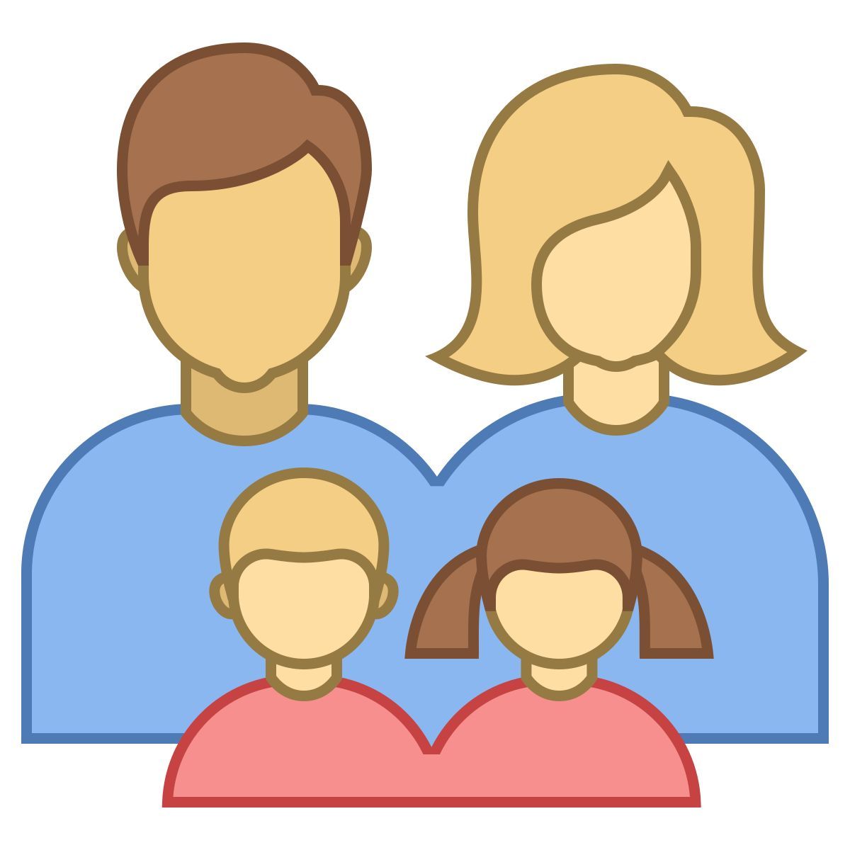 office l style 家庭男人女人 icon