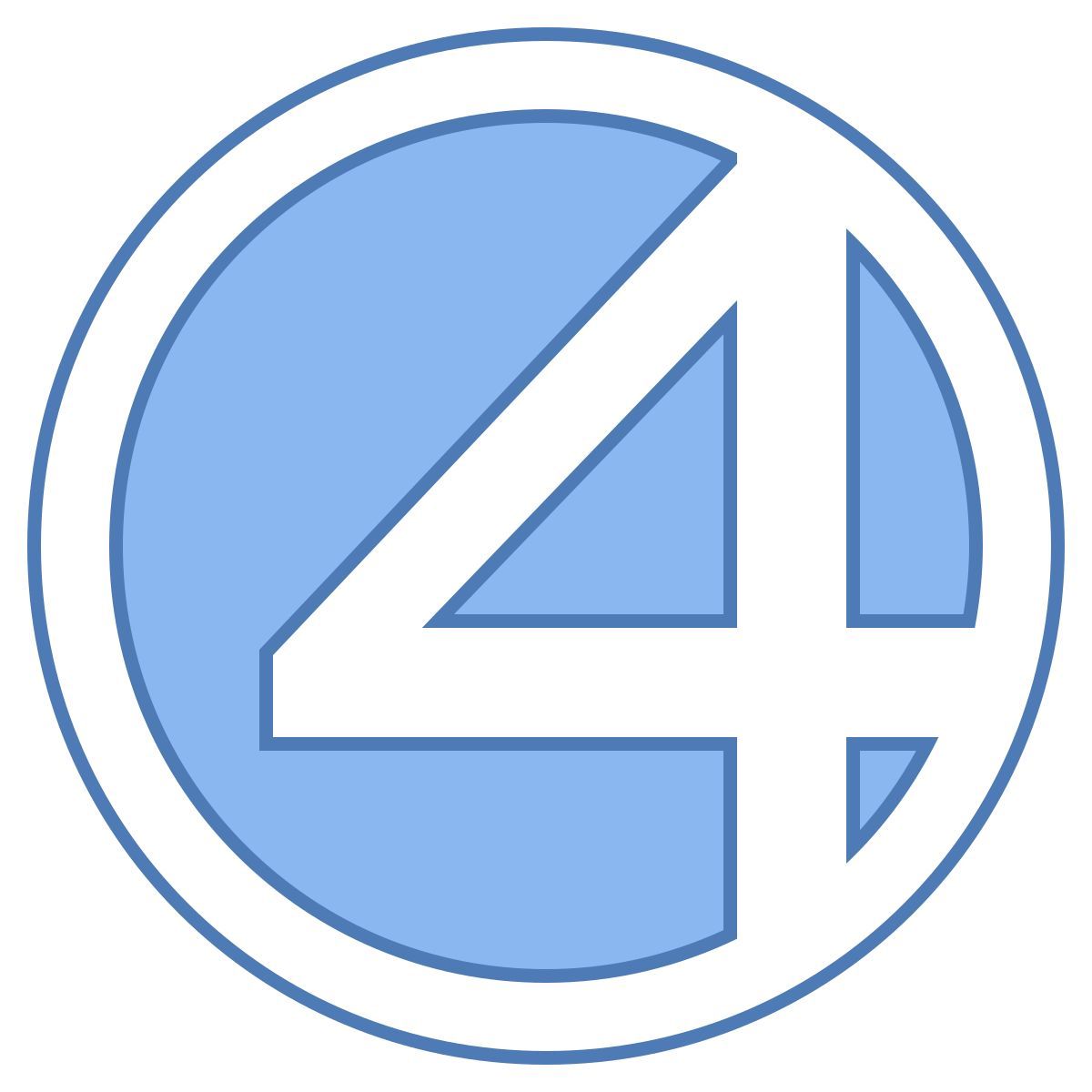 office l style fantastic four icon