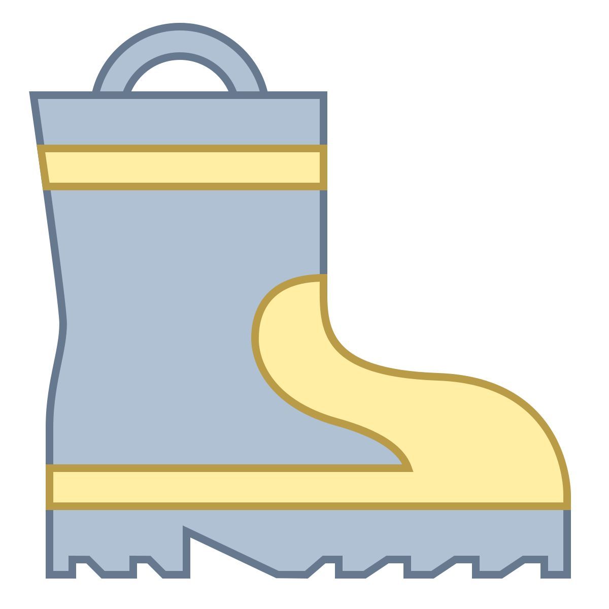 office l style work boot icon