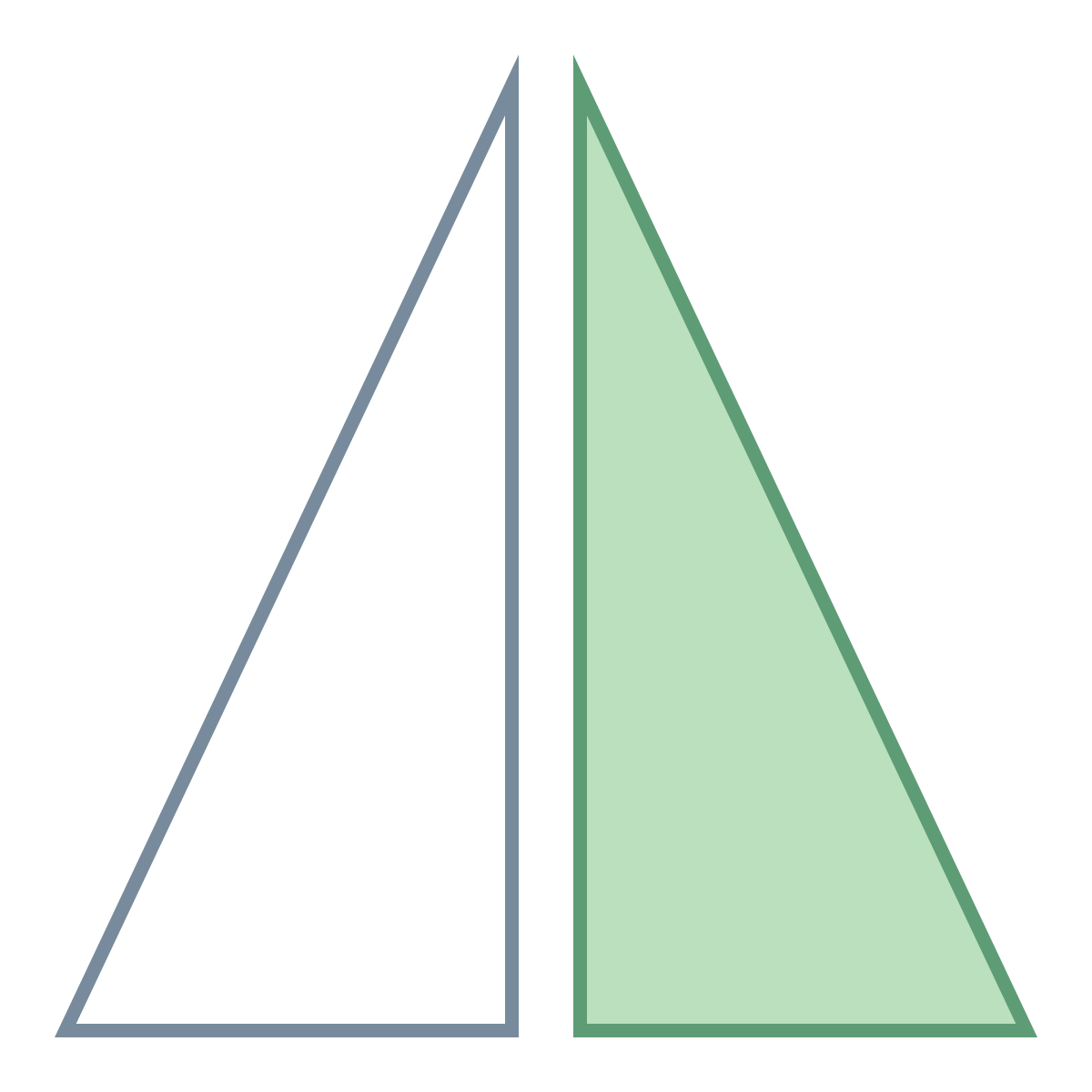 office l style flip vertical icon