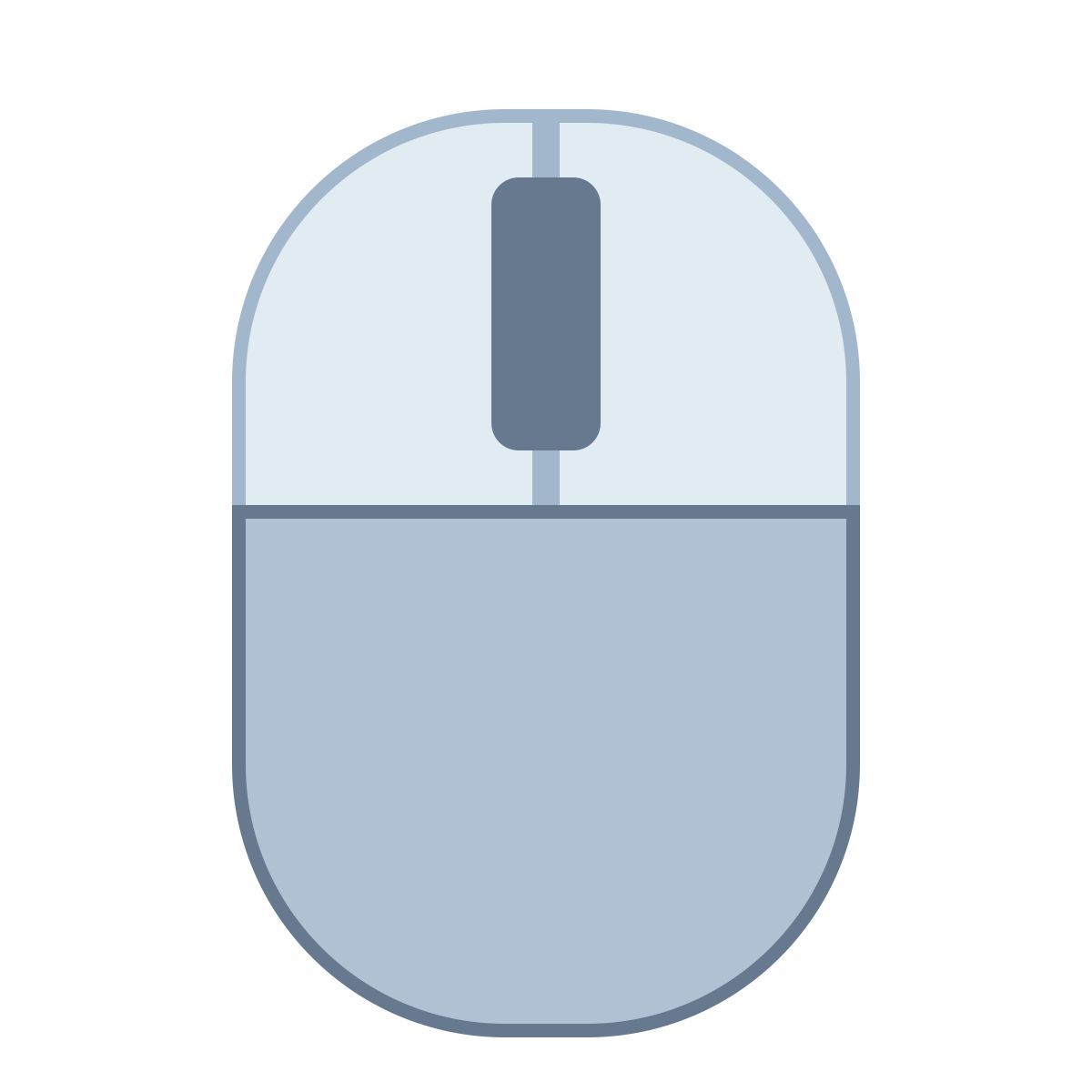 office l style computer mouse icon