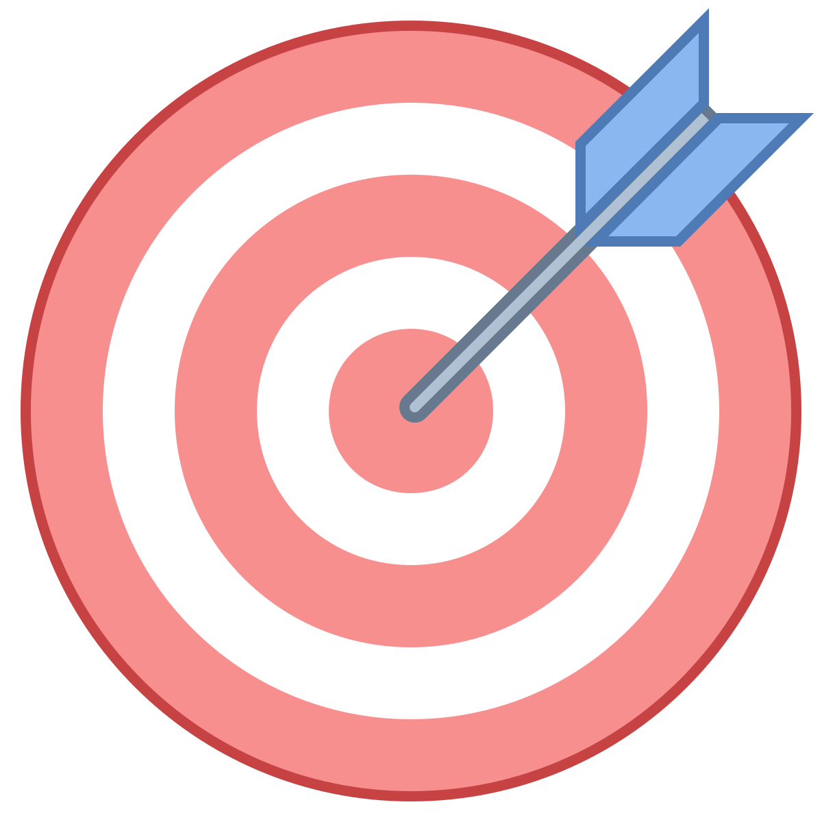 office l style goal icon