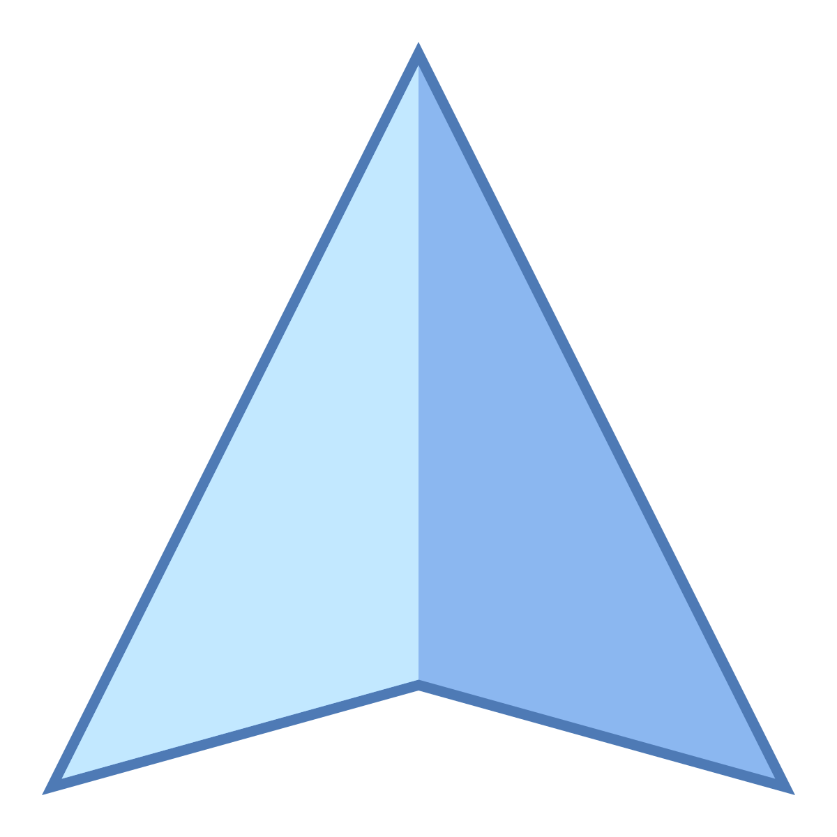 office l style gps device icon