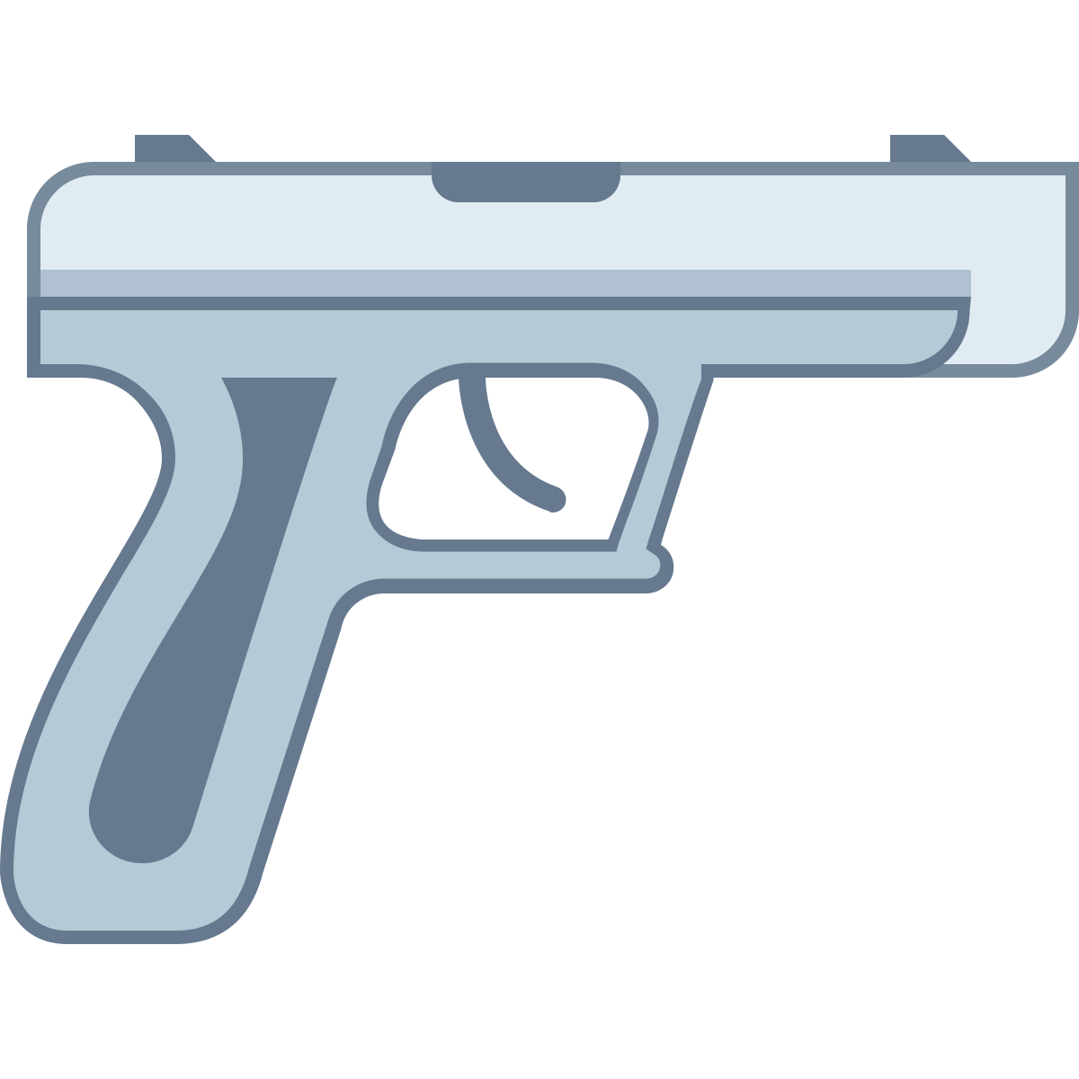 office l style gun icon