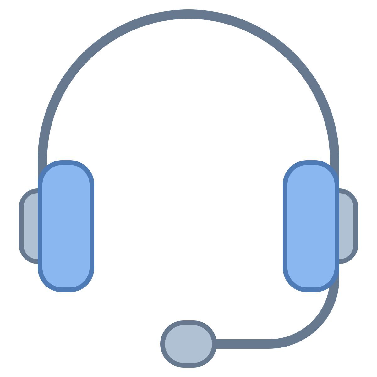 office l style headset icon