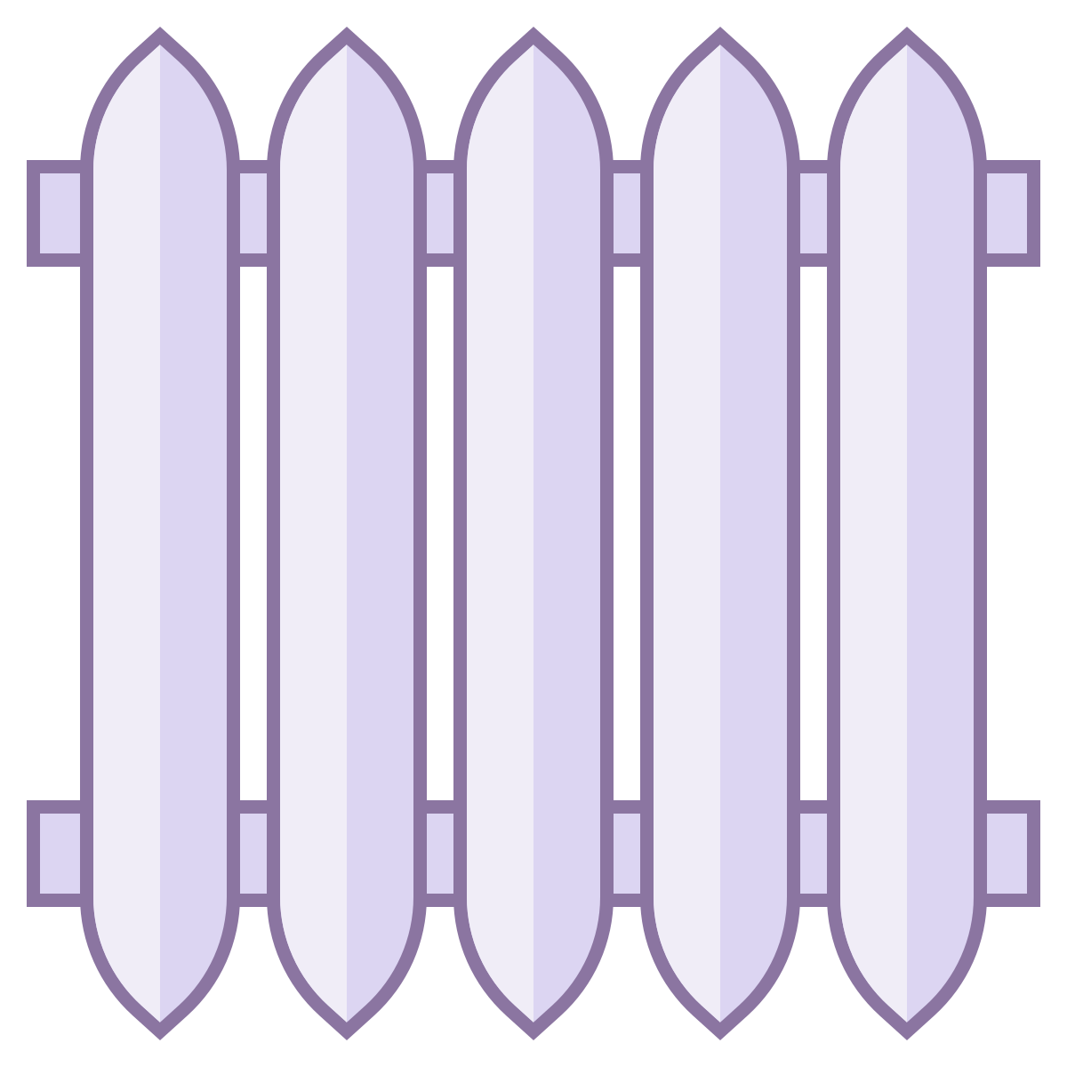 office l style heating radiator icon