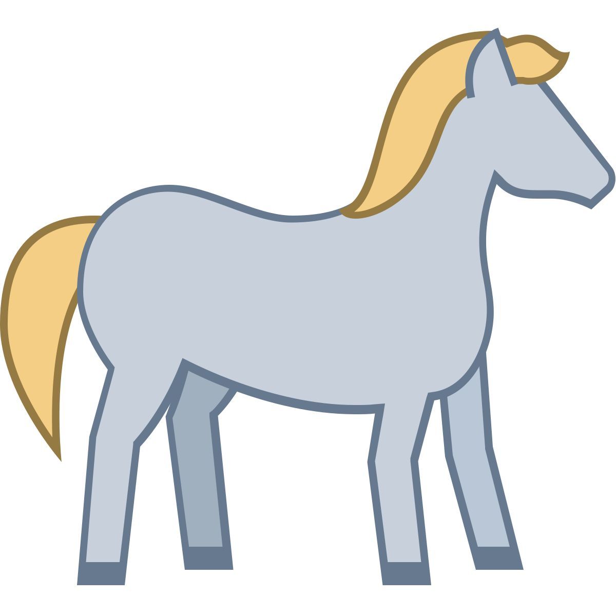 office l style pferd icon