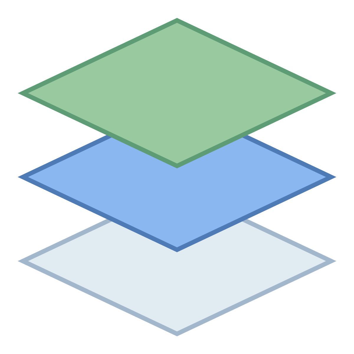 office l style layers icon