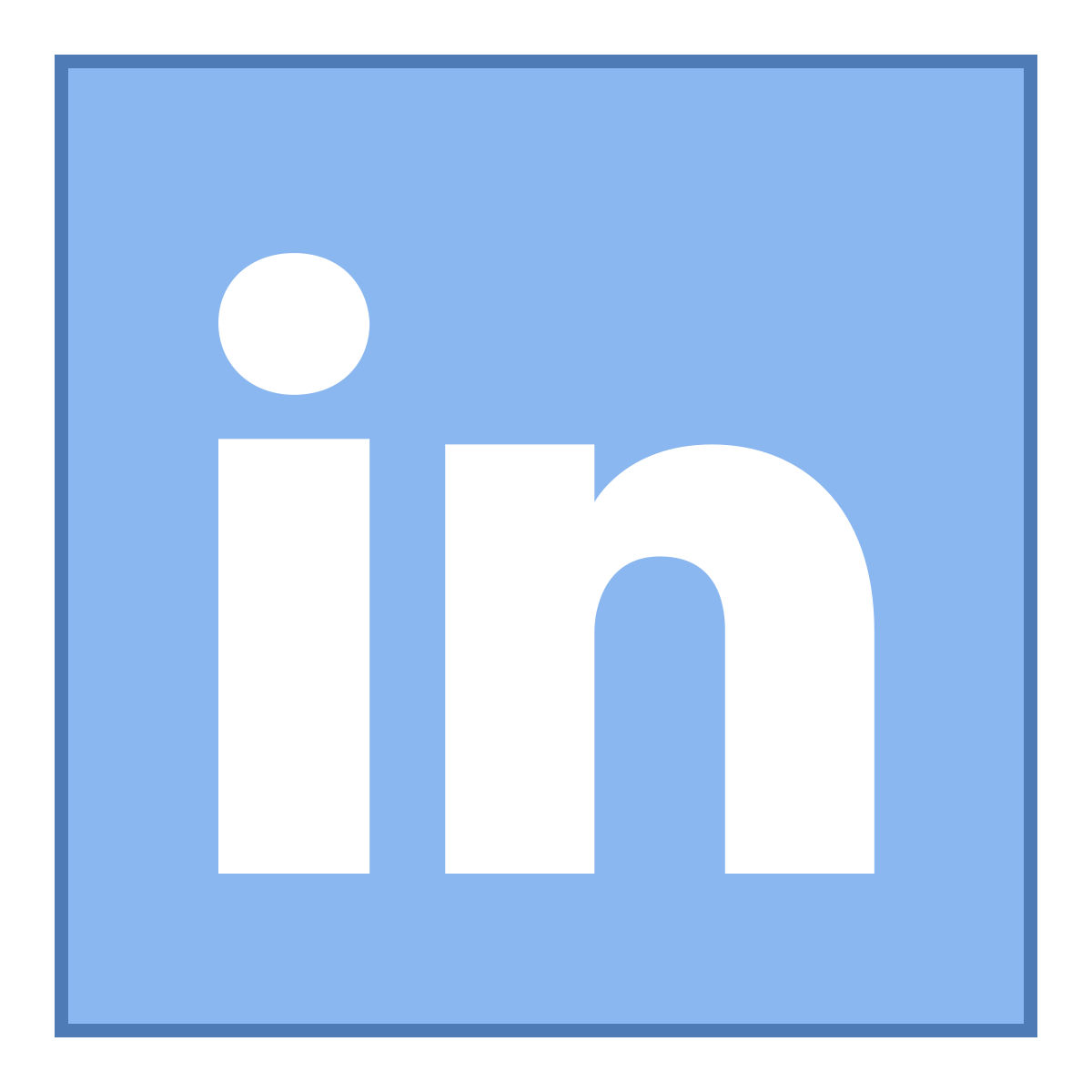 office l style linkedin icon