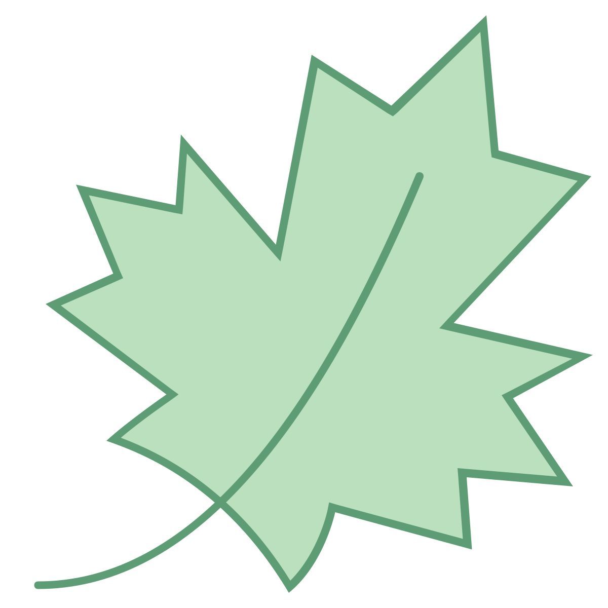 office l style ahornblatt icon