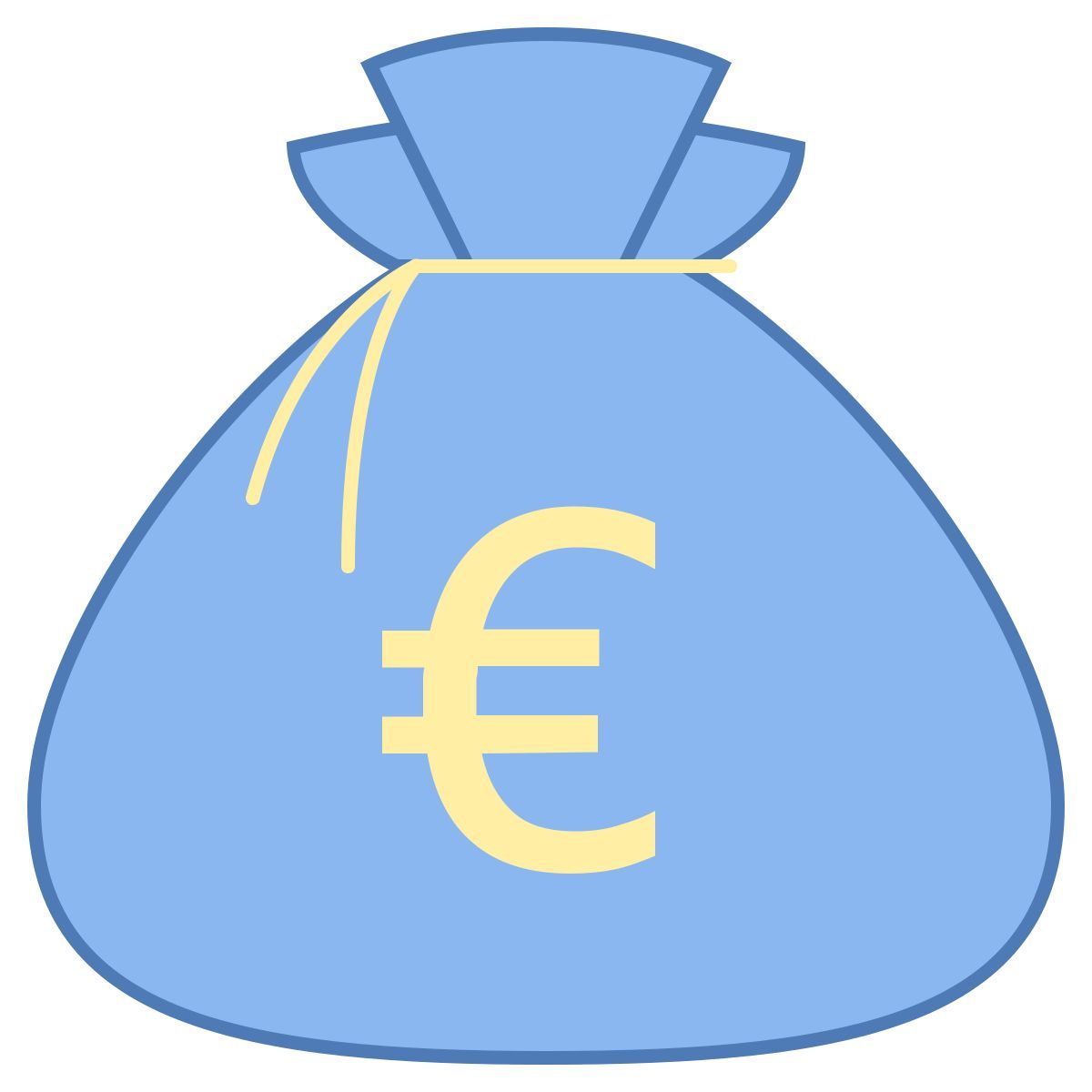 office l style geldbeutel euro icon