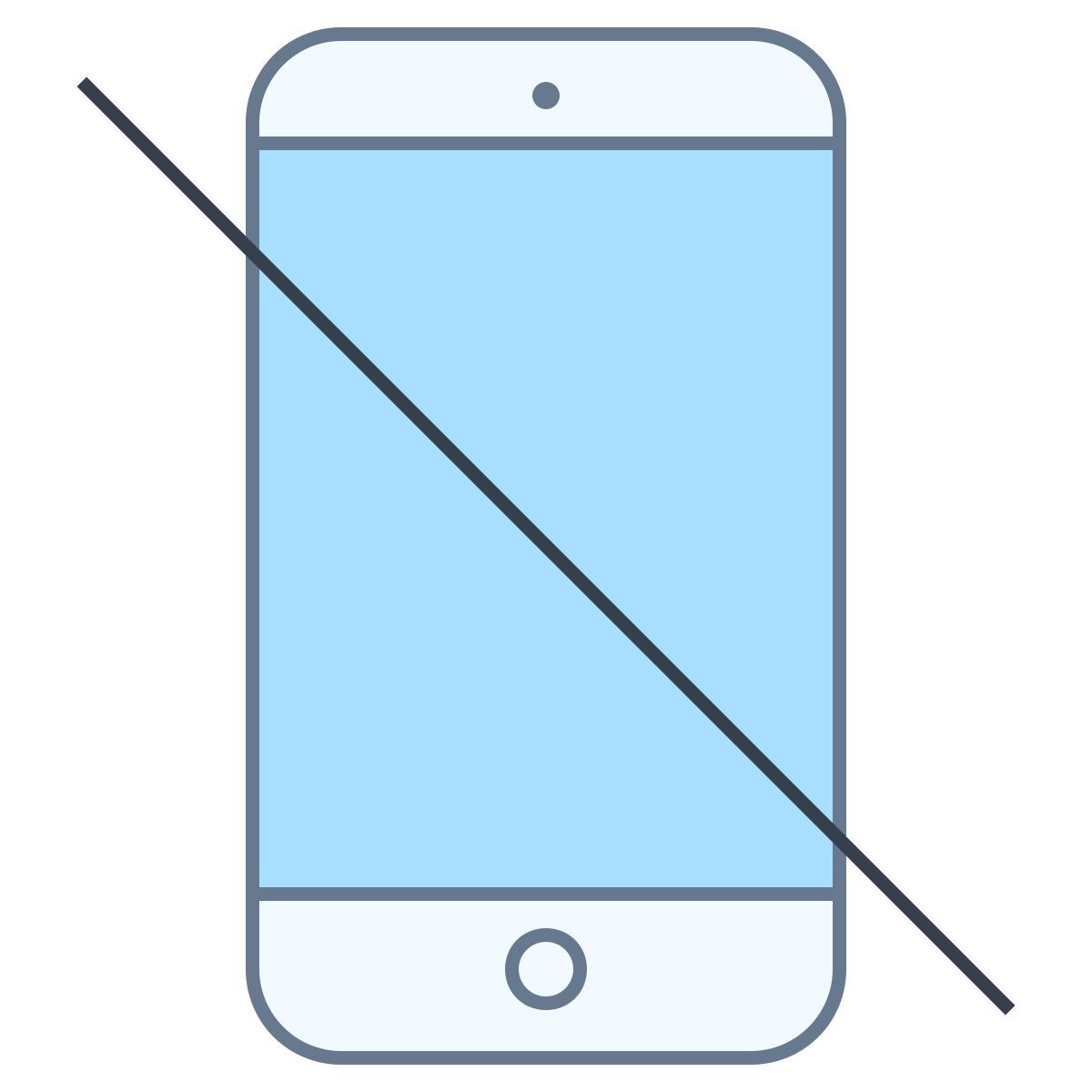 office l style nessun telefono icon