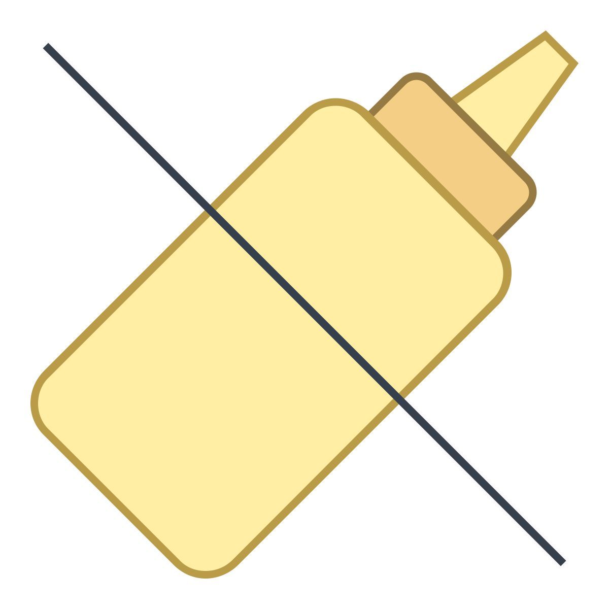 office l style no mustard icon