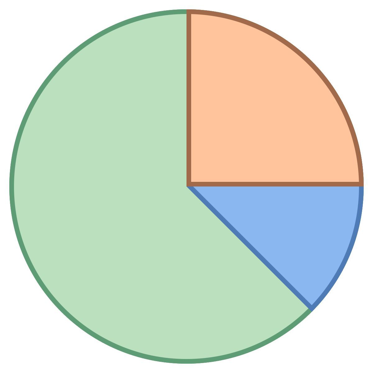 office l style pie chart icon