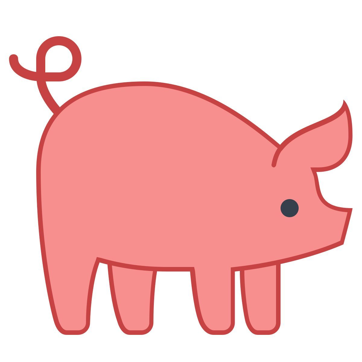 office l style cerdo icon