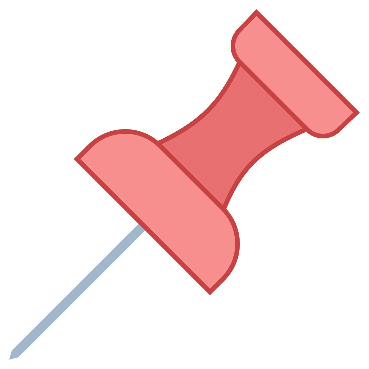 office l style pin icon