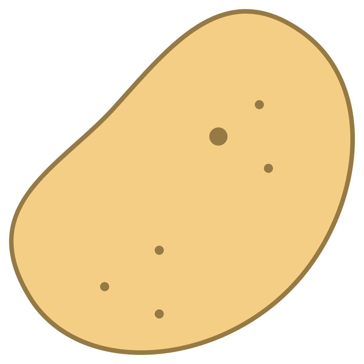 office l style potato icon