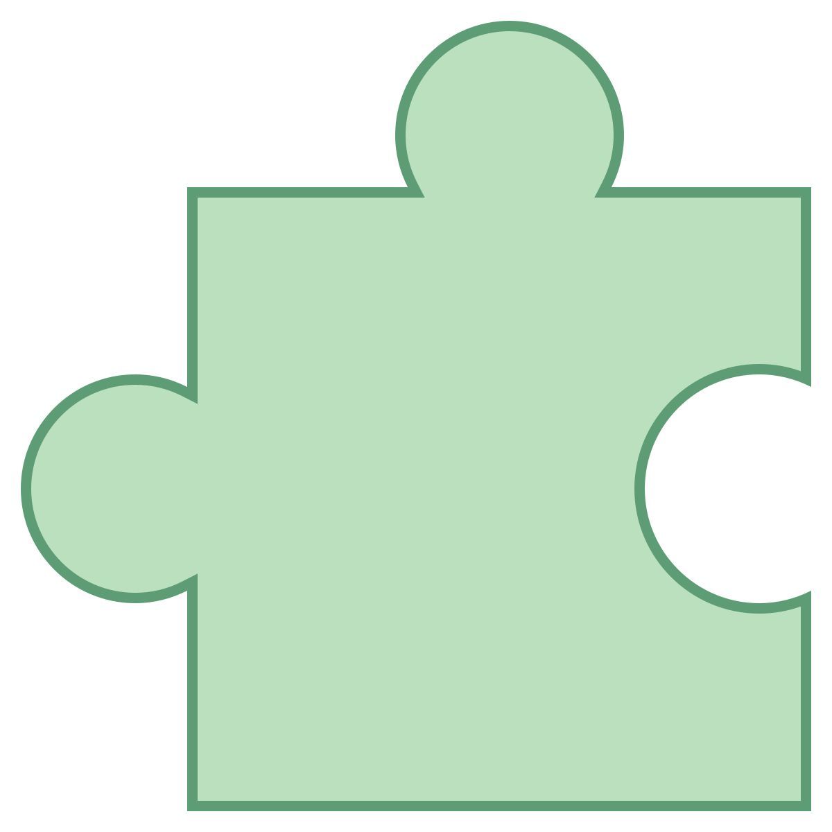 office l style puzzle icon