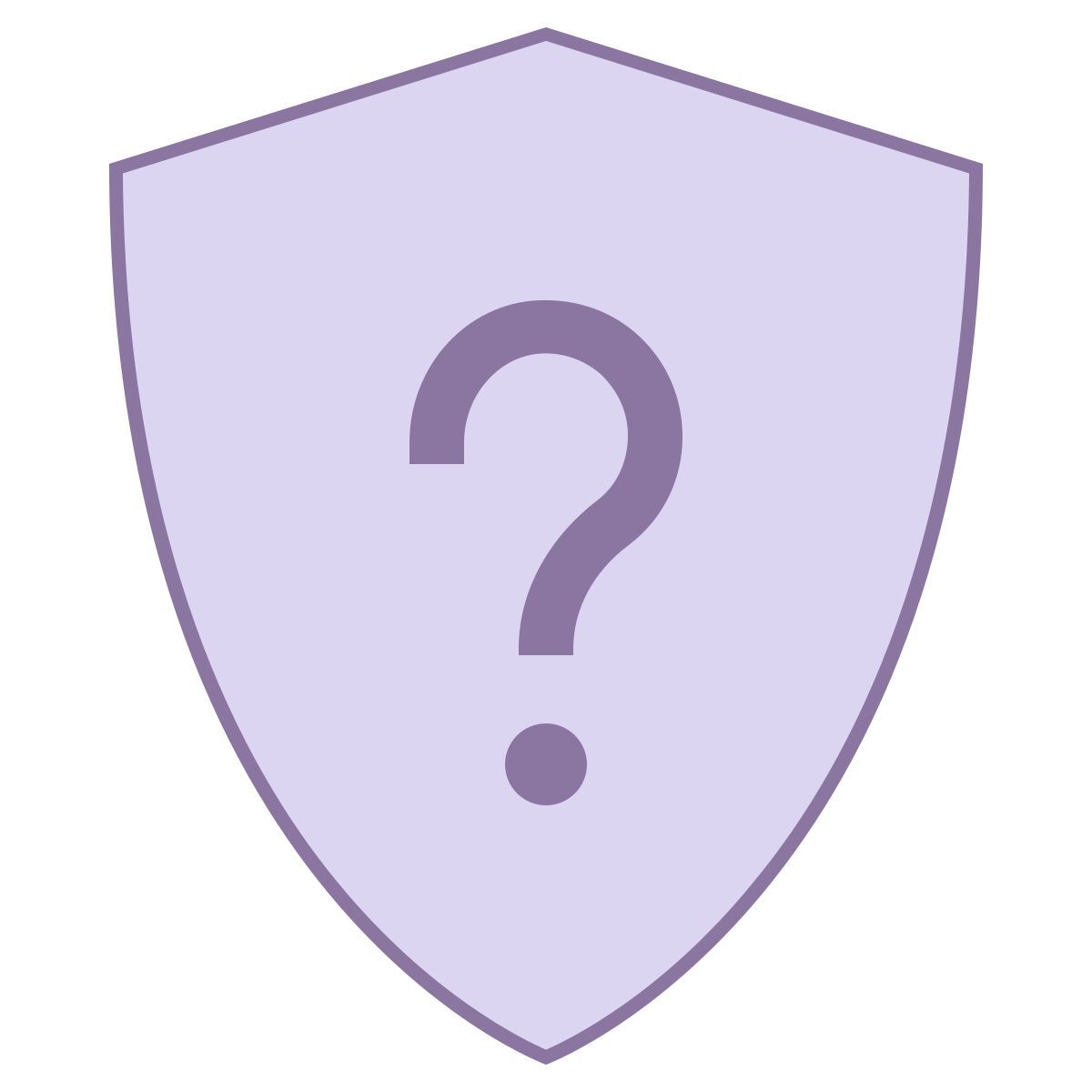 office l style 问题盾 icon