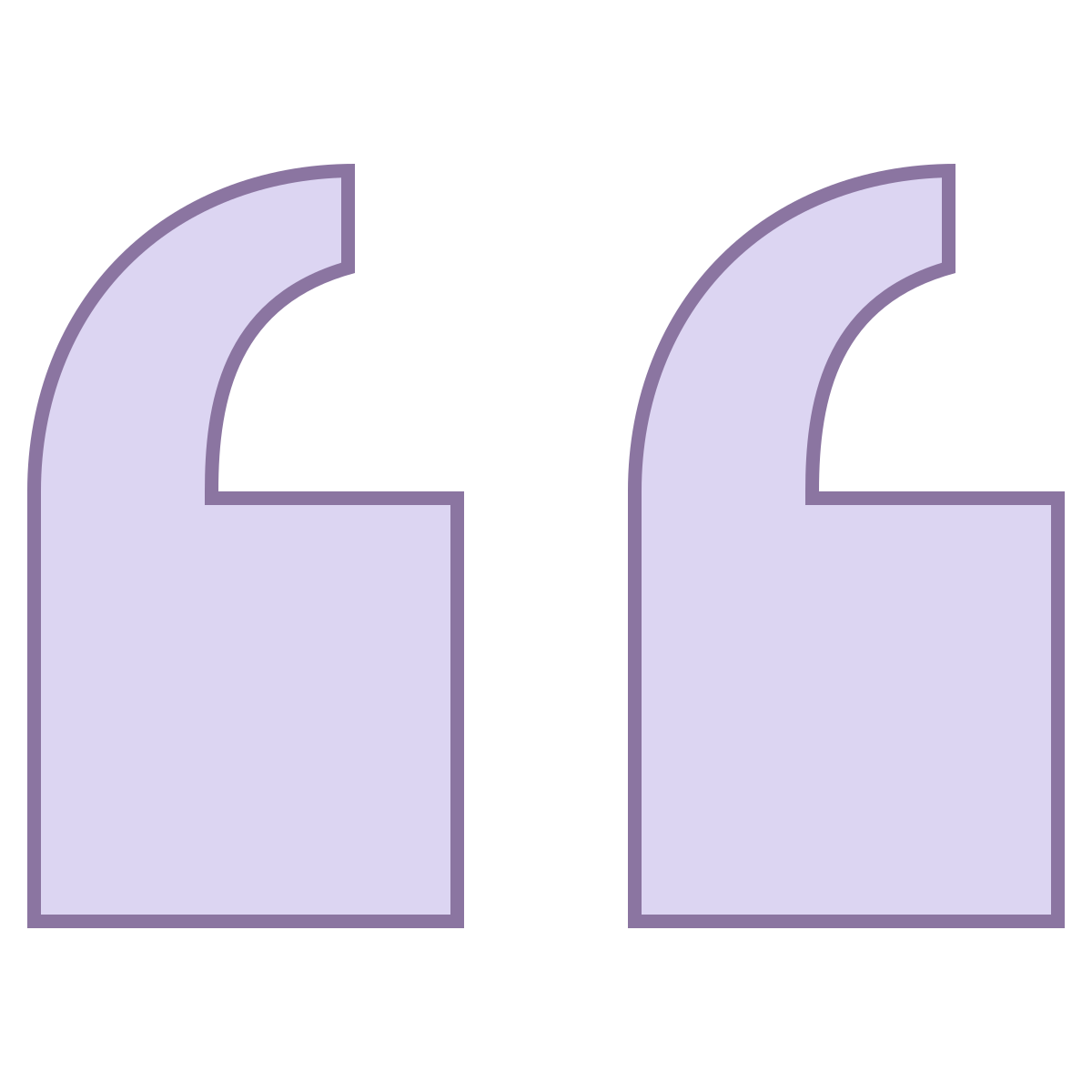 office l style quote left icon