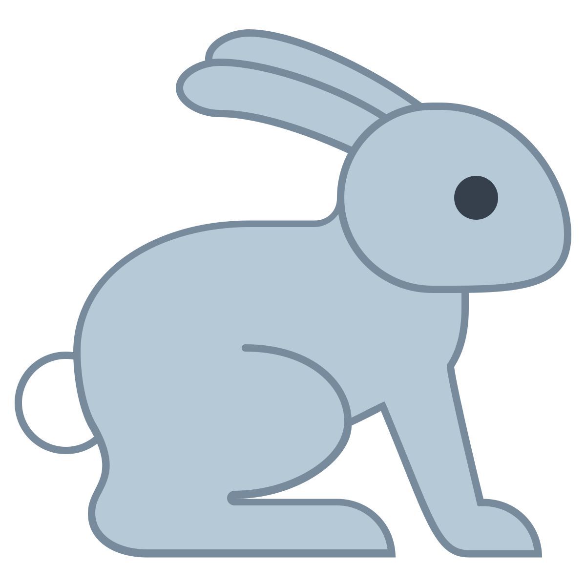 office l style rabbit icon