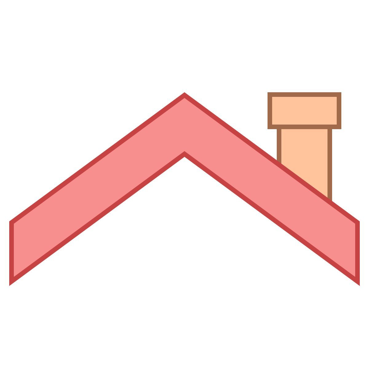 office l style roofing icon