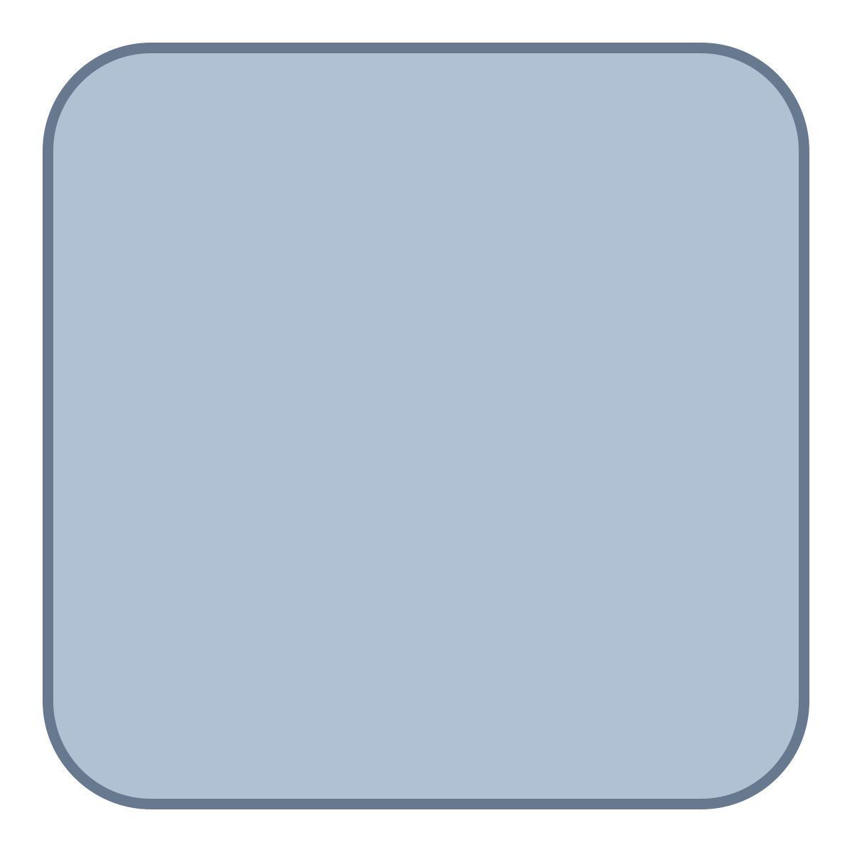 office l style carré arrondi icon