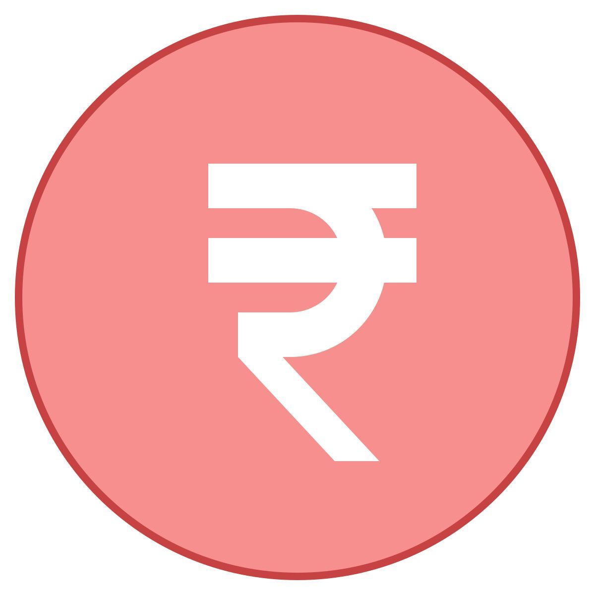 office l style rupee icon