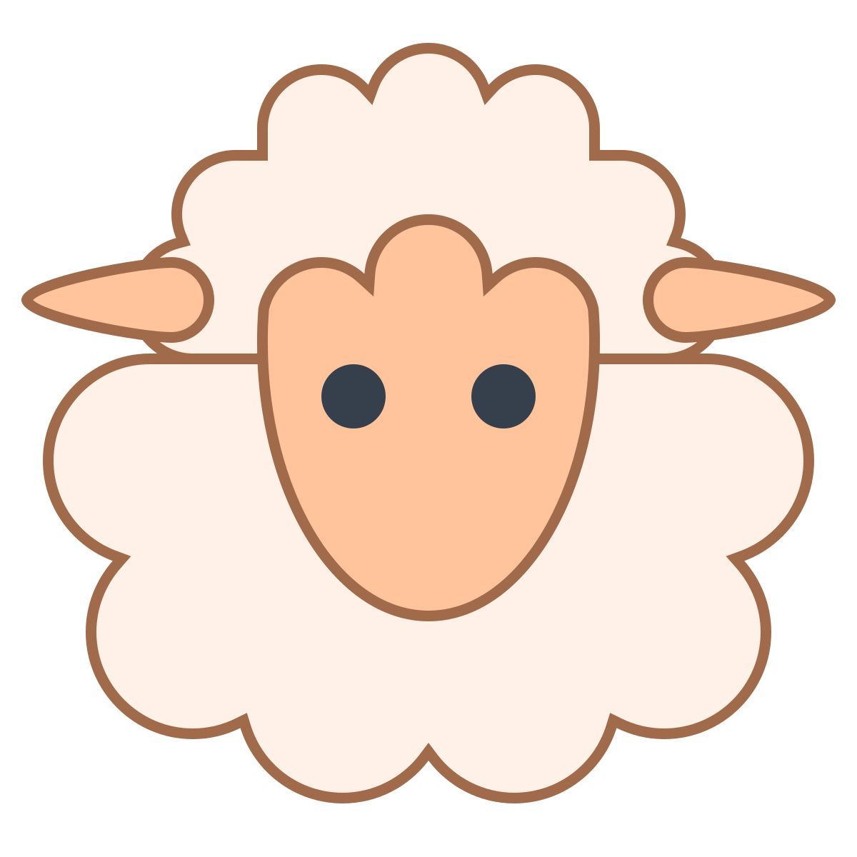 office l style lamb icon