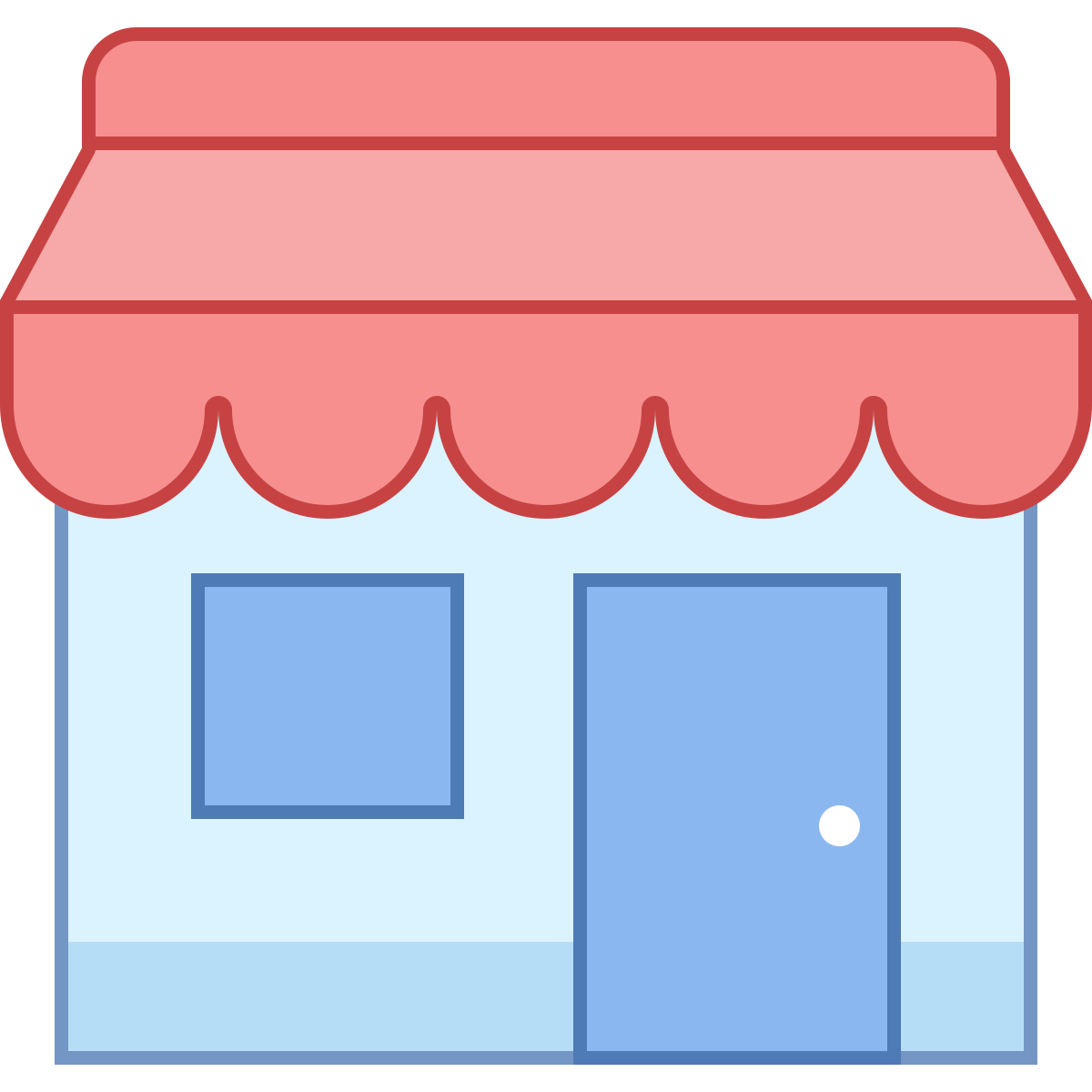office l style shop icon