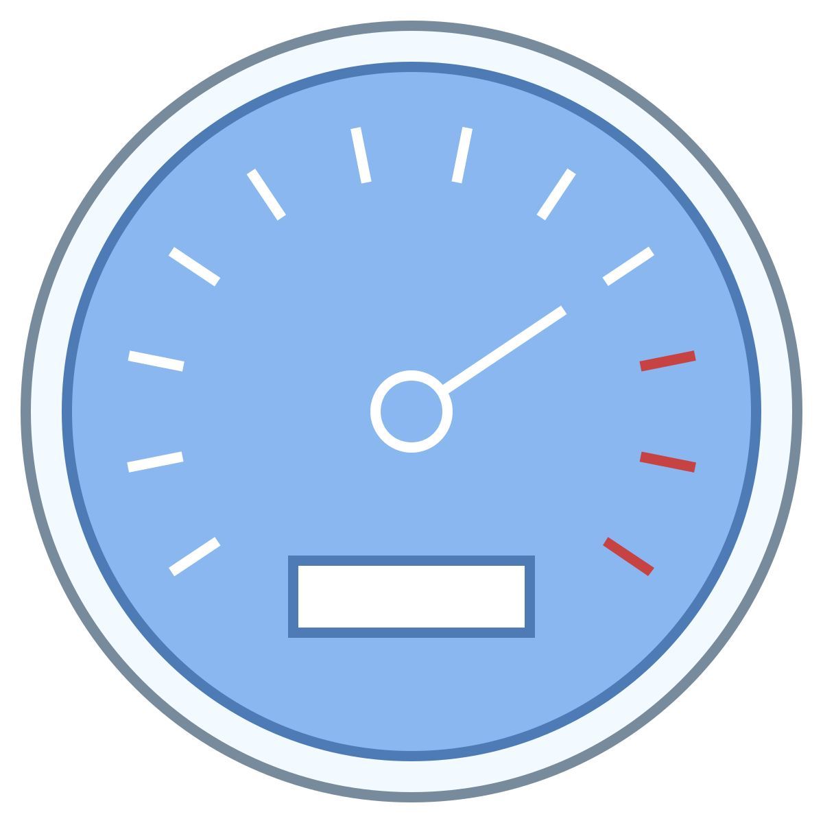 office l style tacho icon