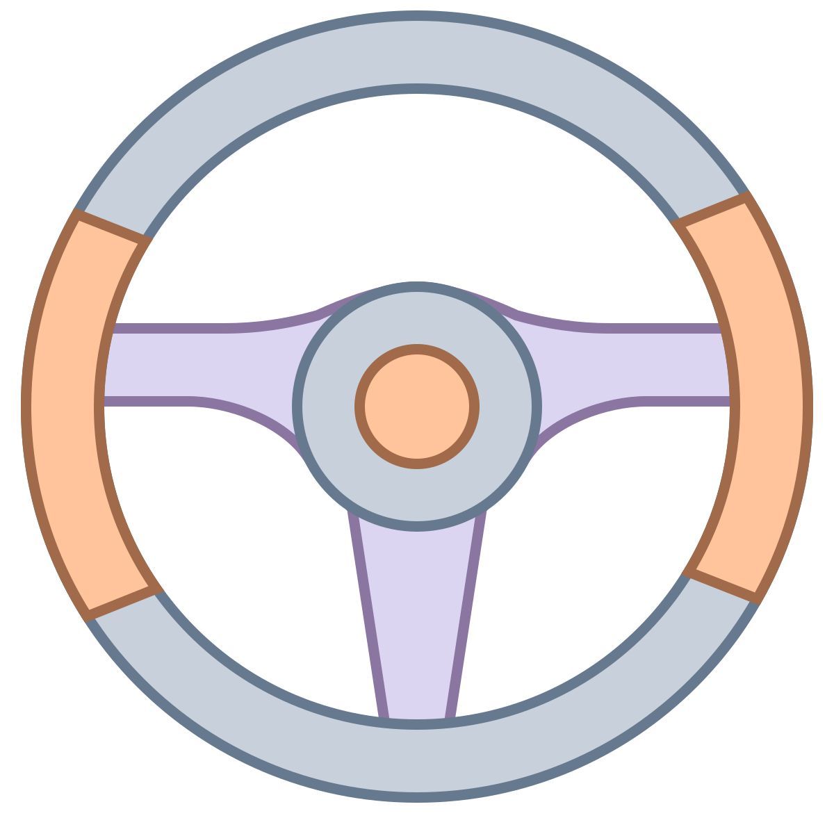 office l style lenkrad icon