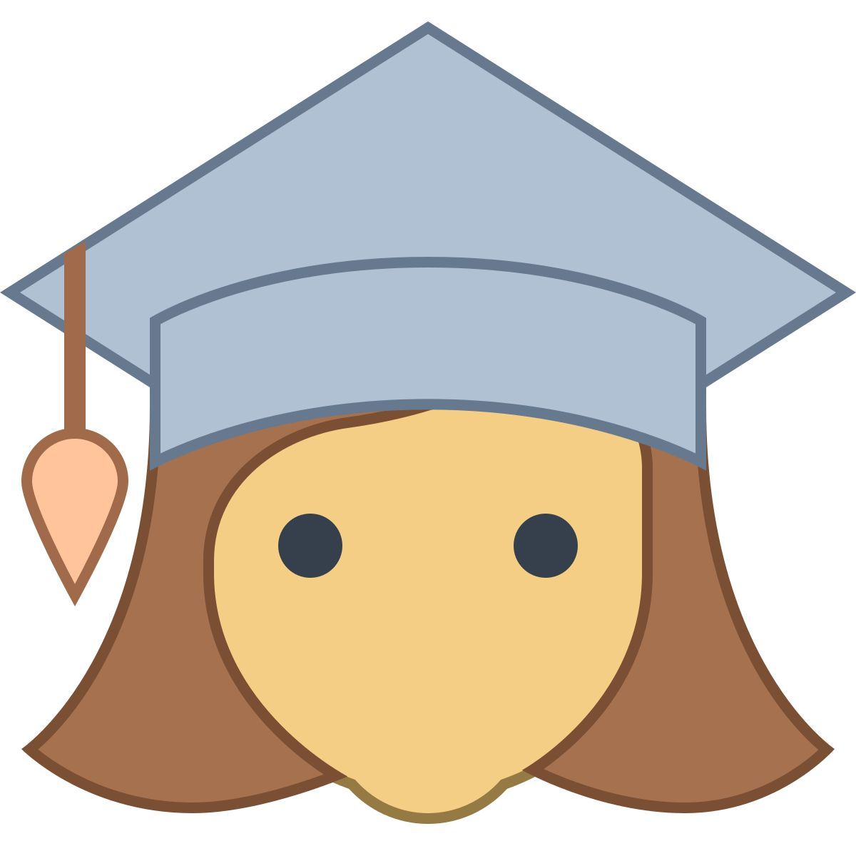 office l style graduate icon
