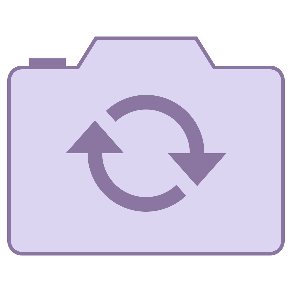 office l style switch camera icon