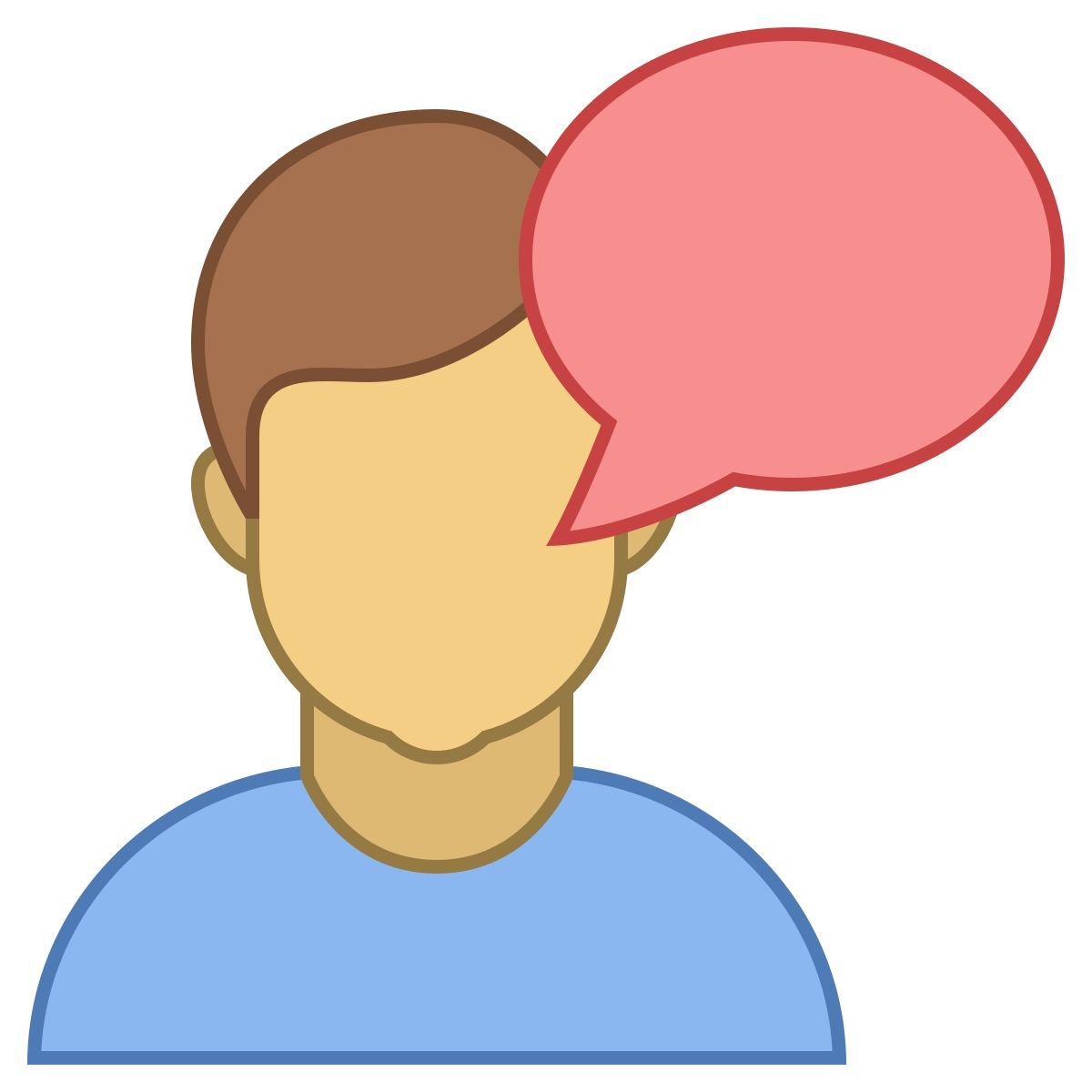 office l style communicate icon