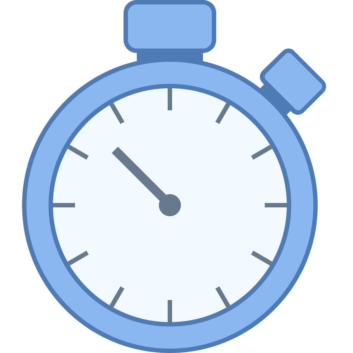 office l style stopwatch icon